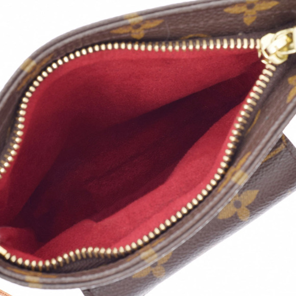 Louis Vuitton Canvas Partition Brown Monogram Pouch - Picture 9 of 12